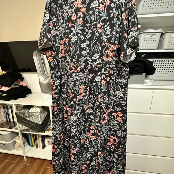 GLAMOROUS MAXI FLORAL DRESS - Picture 9 of 9